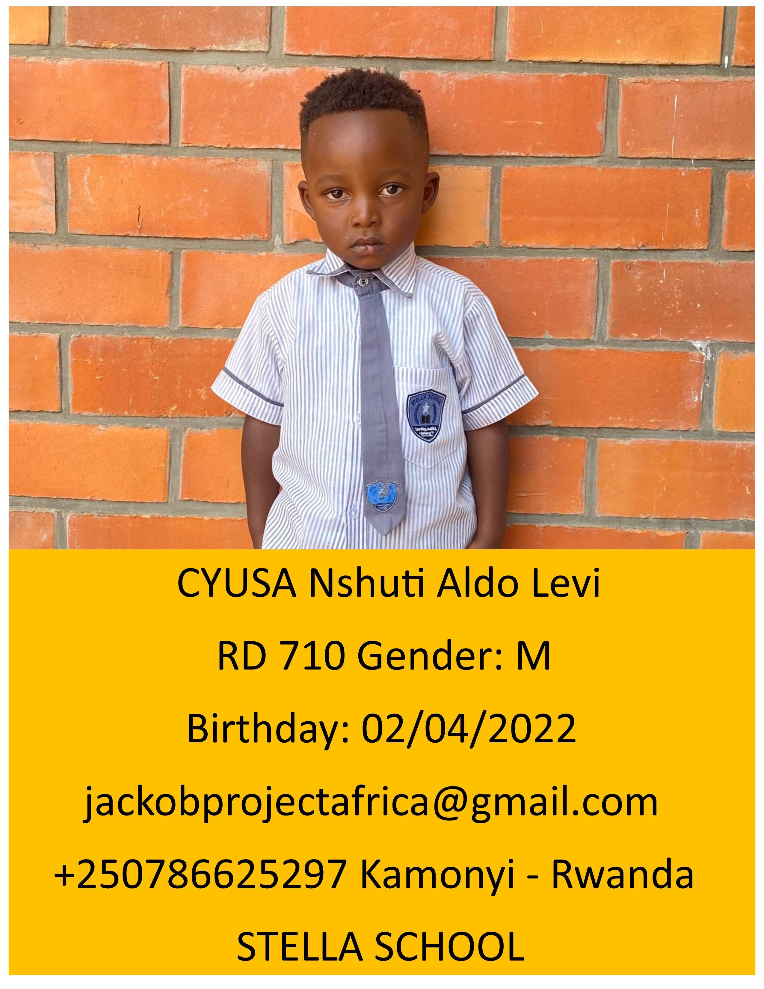 CYUSA Nshuti  Aldo Levi