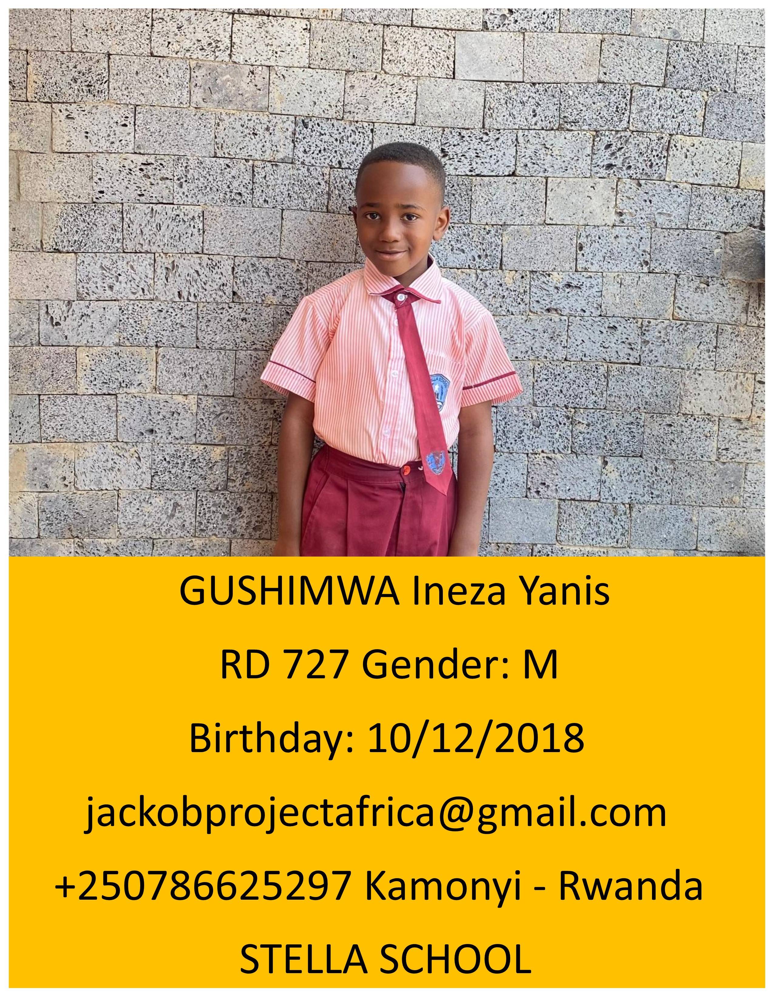 GUSHIMWA Ineza Yanis