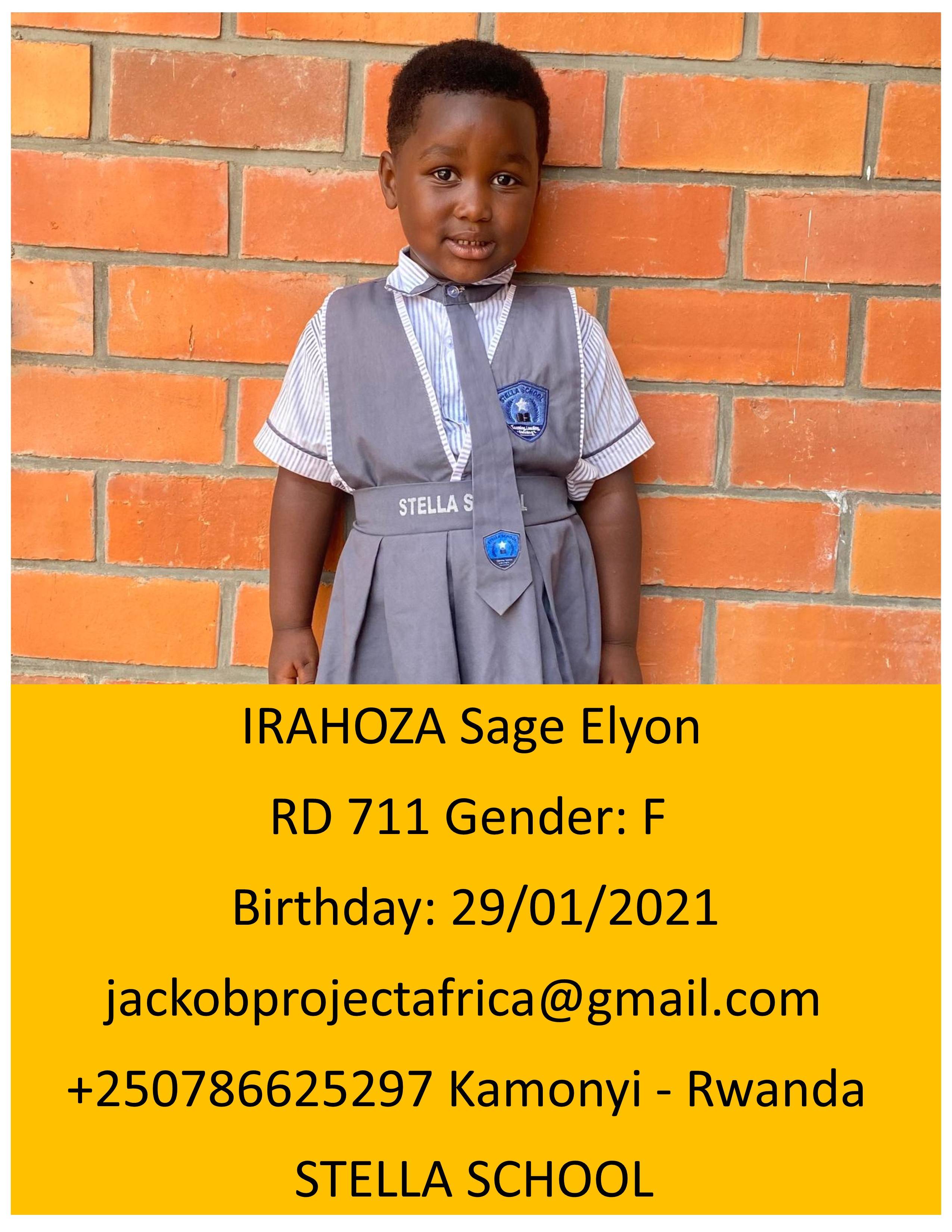 IRAHOZA  Sage Elyon